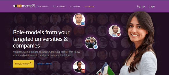 100mentors_Startseite